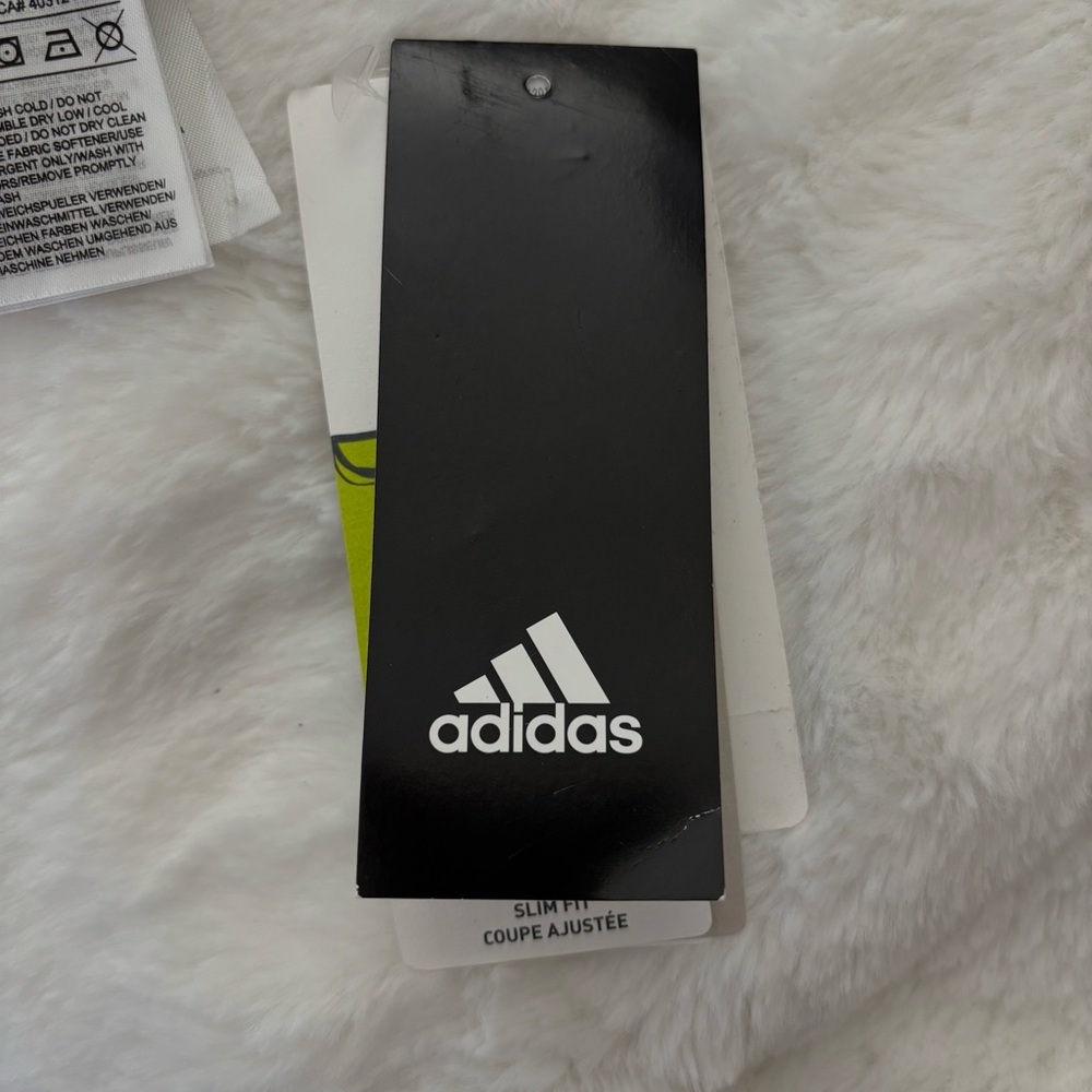 Adidas M10 Icon Woven Shorts 3” Inseam Size XS NEW Black White Running Active - Picture 12 of 15